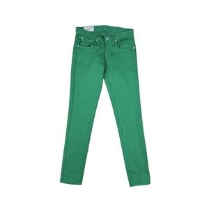 Polo Ralph Lauren Tompkins Skinny Crop Pants Women's 25 Keaton Kelly Green